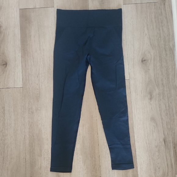 Blue Booty Lifting Leggings - Picture 1 of 5
